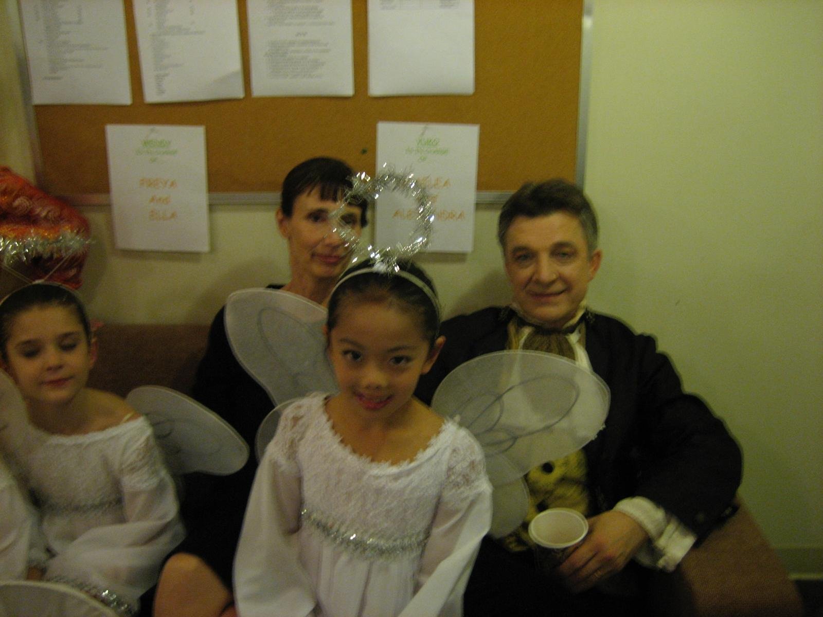 Anna's first teacher, Marat Daukayev